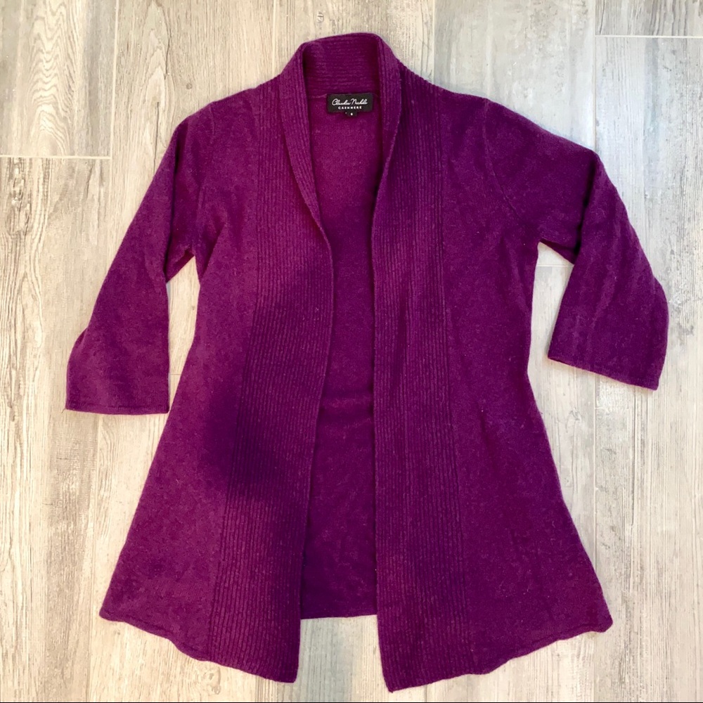 Purple Cashmere sweater